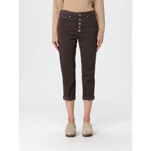 Dondup Pants Woman Brown